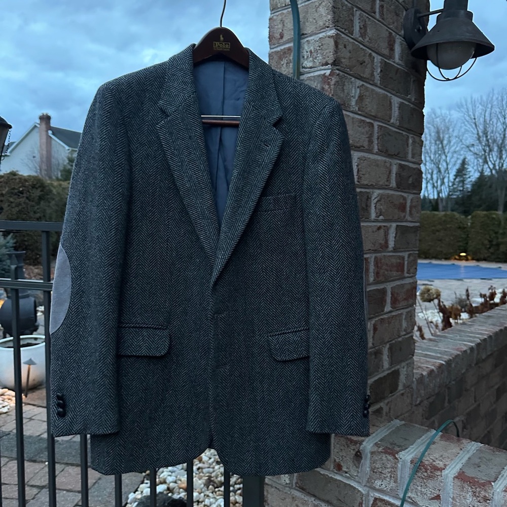 WOODMERE Tweed-Suede Jacket